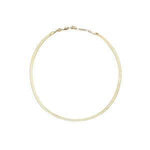 NEW ANNI LU snake charmer necklace in gold